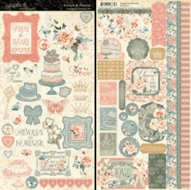 Graphic 45 Always & Forever Sticker Set