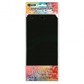 Dylusions Black Tags 4,125"x8,5"