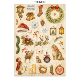 Stamperia Silent Night Junk Journal