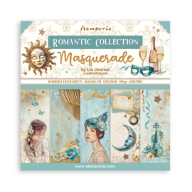 Stamperia Masquerade 12x12 Scrapbooking Pad