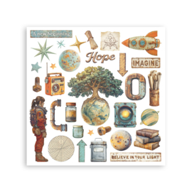 Stamperia A New Beginning Rub-On Kit