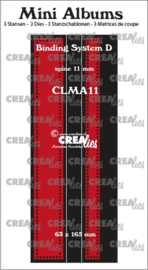 Crealies Mini Albums Binder D (11 mm Spine)