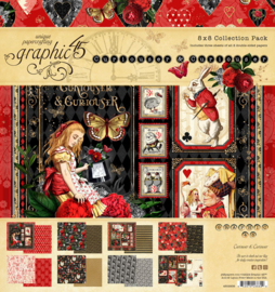 Graphic 45 Curiouser & Curiouser 8x8 Inch Collection Pack