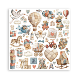 Stamperia Baby 8x8 Inch Mini Pad