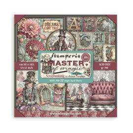 Stamperia Master of Magic 12x12 Scrapbooking Pad Single Face