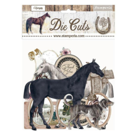 Stamperia Romantic Horses Die Cuts