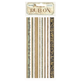 Stamperia Alterego Rub-On Stripes
