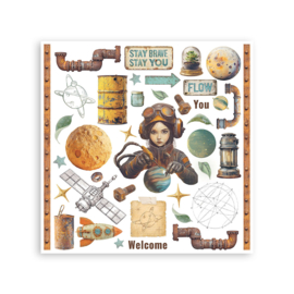 Stamperia A New Beginning Rub-On Kit
