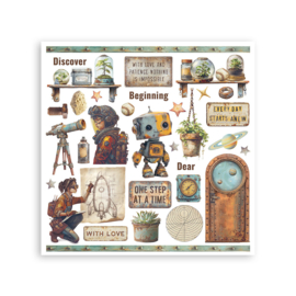 Stamperia A New Beginning Rub-On Kit