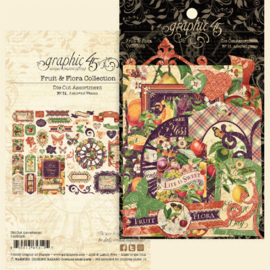 Graphic 45 Fruit & Flora Die-cut Assortment