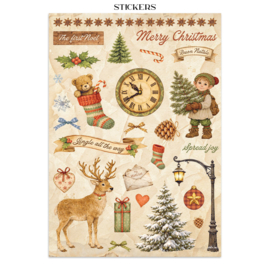 Stamperia Silent Night Junk Journal