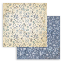 Stamperia Silent Night 12x12 Inch Paper Pad Maxi Background Selection (10 vellen)