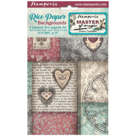 Stamperia Master of Magic Rice Paper A6