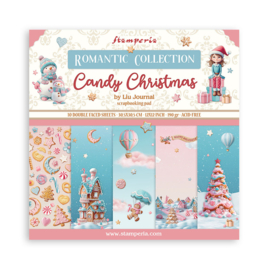 Stamperia Candy Christmas 12x12 Scrapbooking Pad
