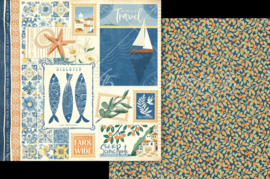 Graphic 45 Scenic Route 12x12 Inch Collection Pack