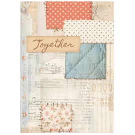 Stamperia Family Rice Paper A6 Backgrounds