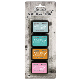 Distress Archival Mini Ink Pad Kit #4