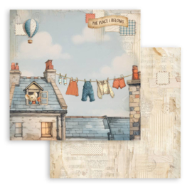Stamperia Family 8x8 Inch Paper Pack