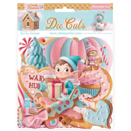 Stamperia Candy Christmas Die Cuts