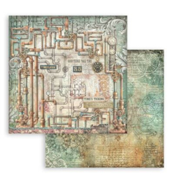 Stamperia Gardens of Time 12x12 Scrapbooking Pad Maxi Backgrounds Selection