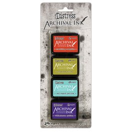 Distress Archival Mini Ink Pad Kit #5