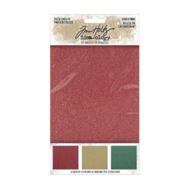 Tim Holtz Idea-ology Christmas Deco Sheets