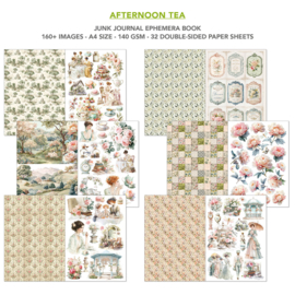 Ciao Bella Afternoon Tea Junk Journal & Ephemera Book