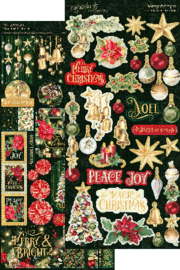 Graphic 45 Merry & Bright Stickers