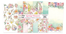 ScrapBoys Spring Flowers 12x12 Inch Paper Pack