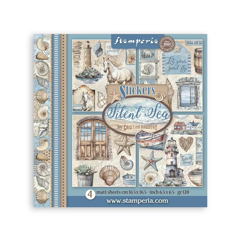 Stamperia Silent Sea Stickers