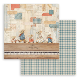 Stamperia Family 8x8 Inch Paper Pack