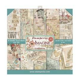 Stamperia Imagine 8x8 Inch Paper Pack