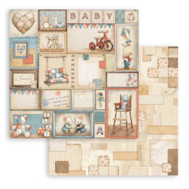 Stamperia Baby 8x8 Inch Mini Pad