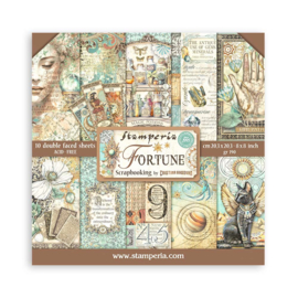 Stamperia Fortune 8x8 Inch Paper Pack