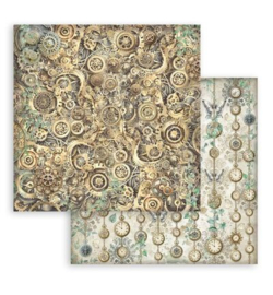 Stamperia Gardens of Time 12x12 Scrapbooking Pad Maxi Backgrounds Selection