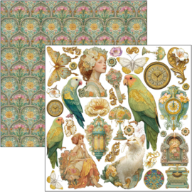 Ciao Bella Artemis 8x8 Inch Paper Pad