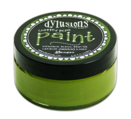 Dylusions Paint Chopped Pesto