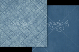 Graphic 45 Scenic Route 12x12 Inch Collection Pack