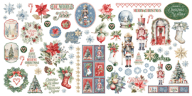 Graphic 45 Deck the Halls Ephemera Set