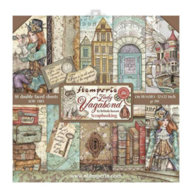 Stamperia Lady Vagabond 12x12 Inch Paper Pack