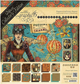 Graphic 45 Steampunk Spells 8x8 Inch Deluxe Collector's Edition