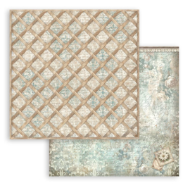 Stamperia White Christmas 12x12 Inch Paper Pad Maxi Background Selection (10 vellen)
