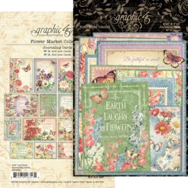 Graphic 45 Flower Market Journaling Cards