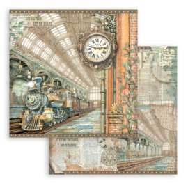 Stamperia Gardens of Time 12x12 Inch Scrapbooking Pad