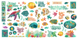Graphic 45 Seas the Day Ephemera Set