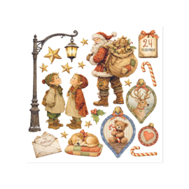 Stamperia Silent Night Rub On Kit