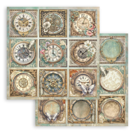 Stamperia Gardens of Time 12x12 Inch Scrapbooking Pad