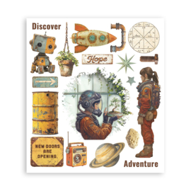 Stamperia A New Beginning Rub-On Selection
