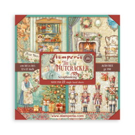 Stamperia The Nutcracker 12x12 Inch Paper Pack Single Face
