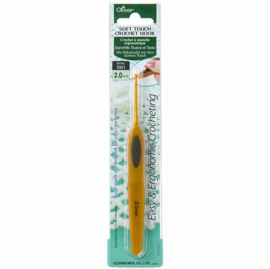 Clover Soft Touch Crochet Hook 2,0 mm